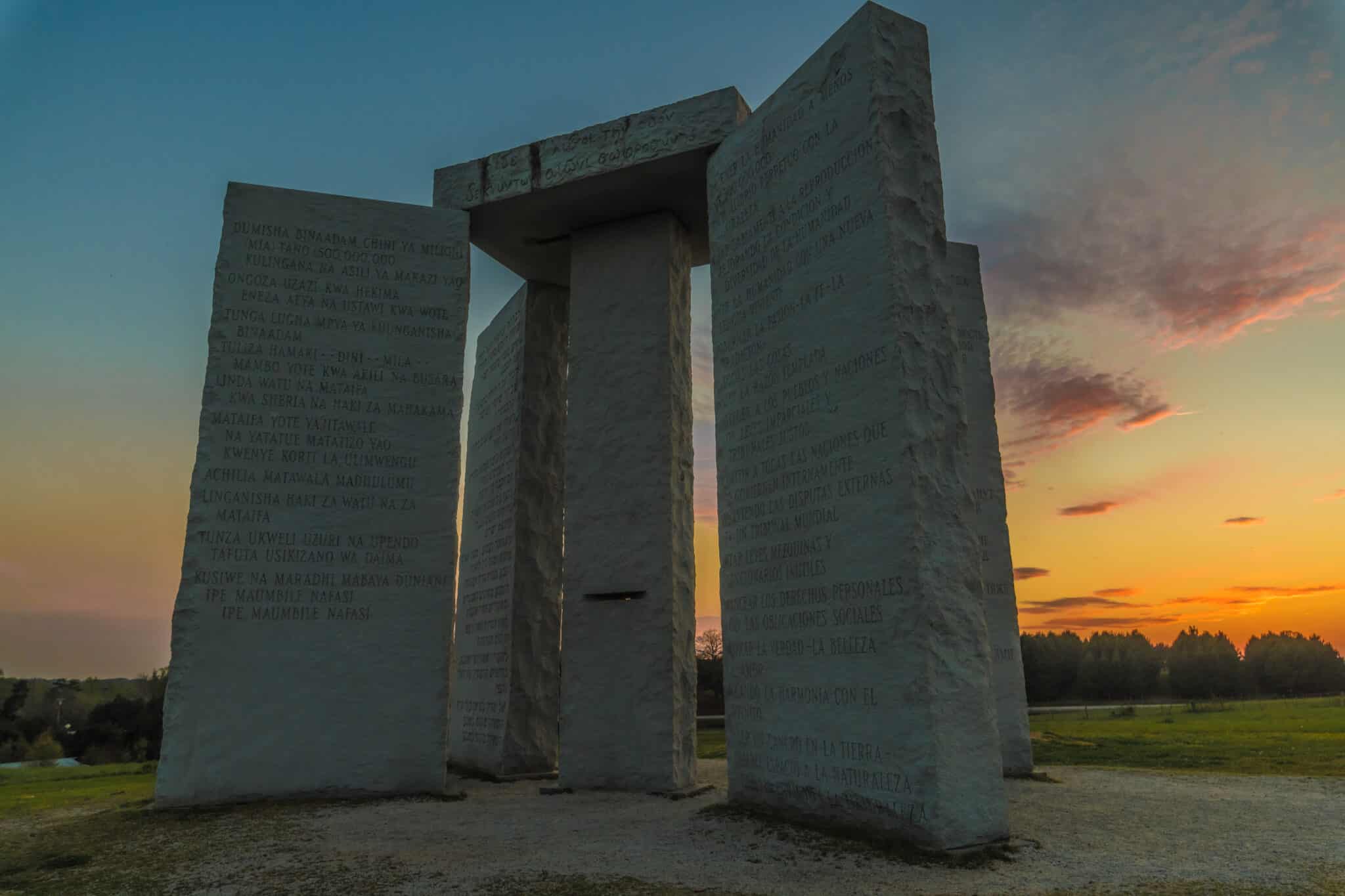 The Georgia Guidestones: Destroyed Today, Preserved Forever